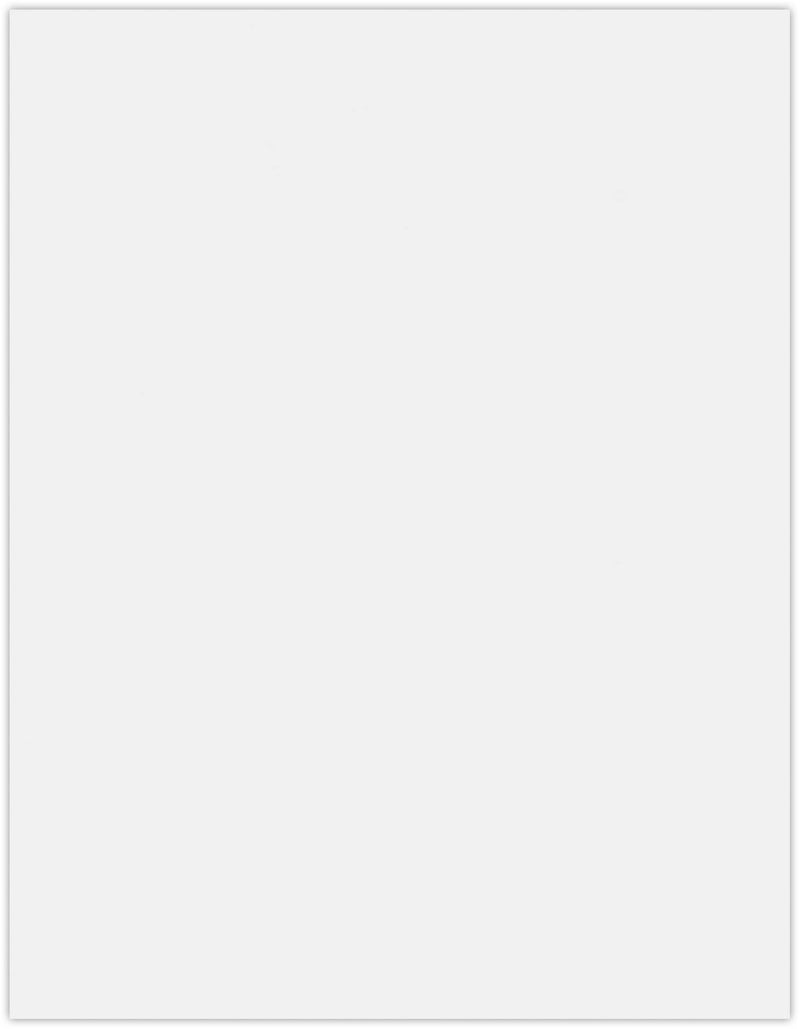 LUXPaper 8.5" x 11" Paper | Letter Size | White | 80lb. Text | 100% Recycled | 50 Qty - Image 1